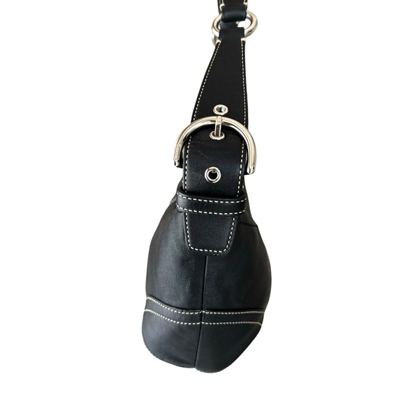 🆕 Coach Vintage Soho Leather Shoulder Bag Black